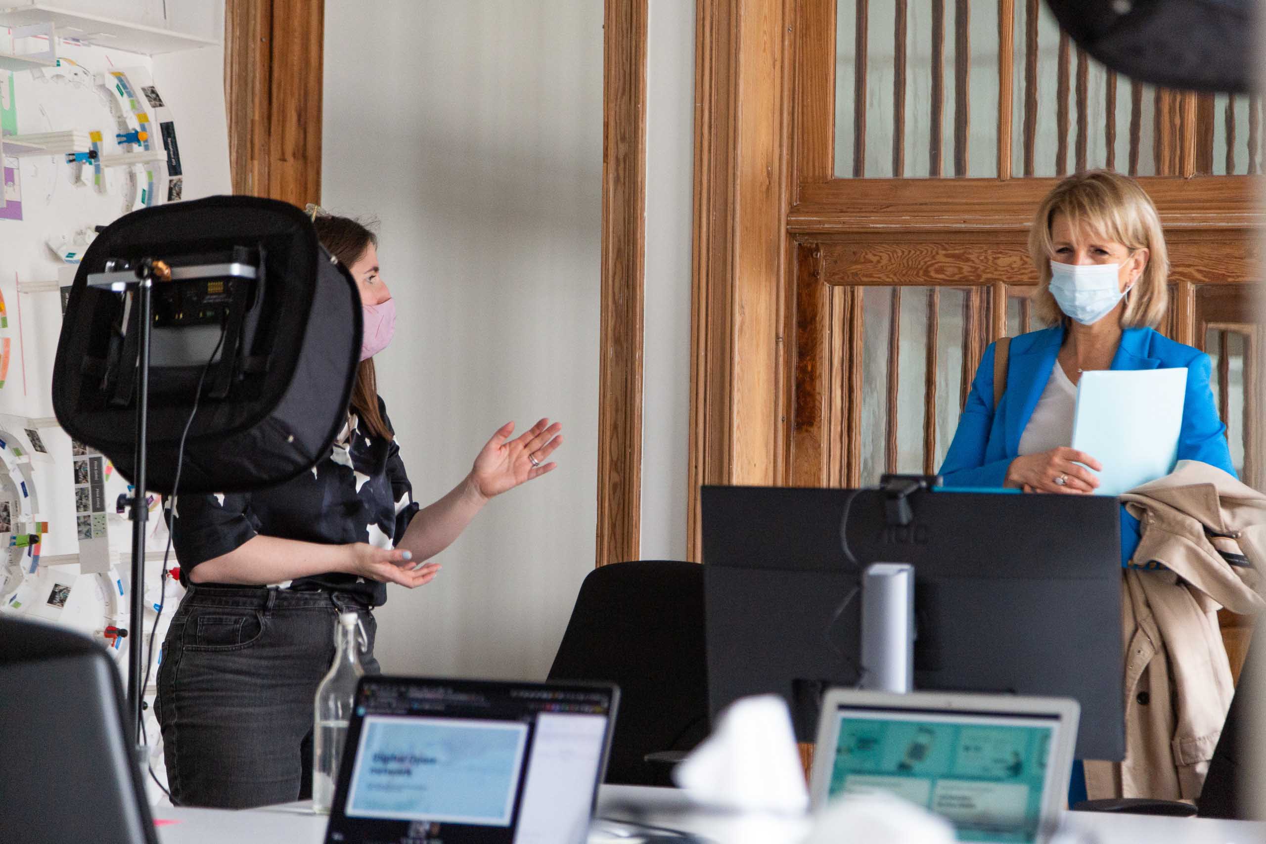 Behind the scenes of a Digital Open lunchtalk